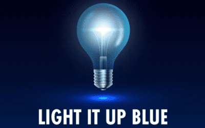 LIGHT IT UP BLUE FOR AUTISM AWARENESS AND ACCEPTANCE