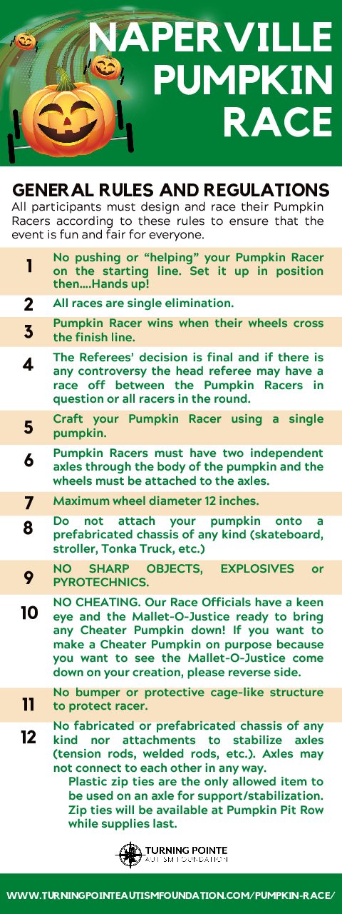 Pumpkin Race Rules