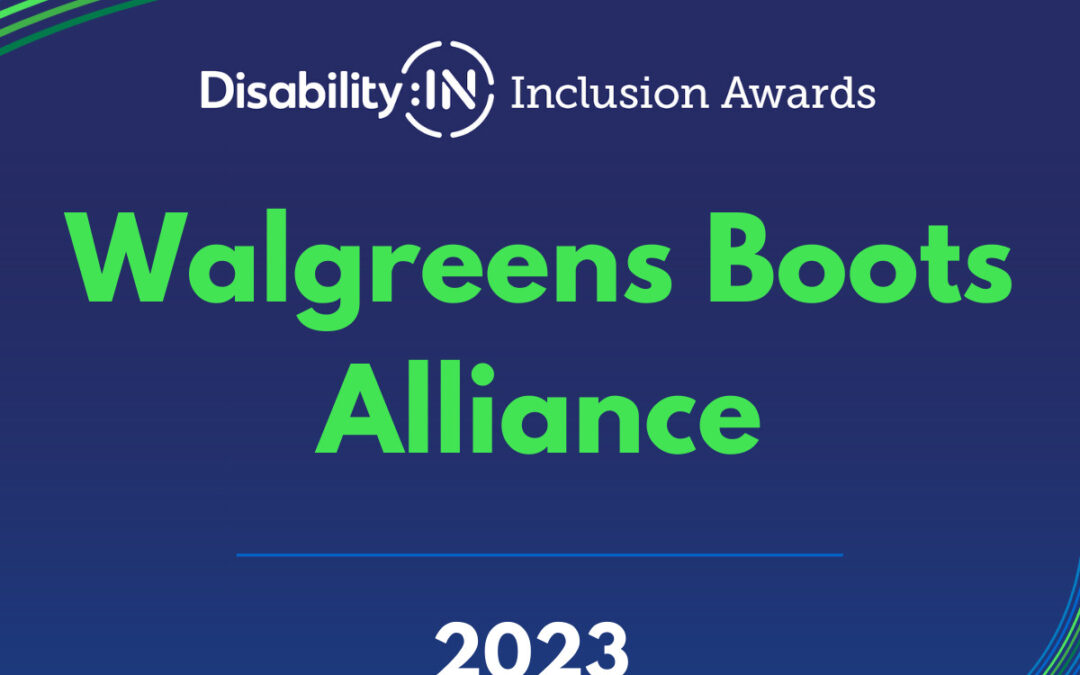 Walgreens Boots Alliance named Disability:IN’s 2023 Employer of the Year