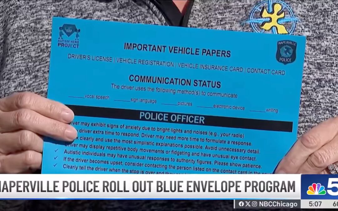 Naperville PD rolls out ‘Blue Envelope’ program for residents on the autism spectrum