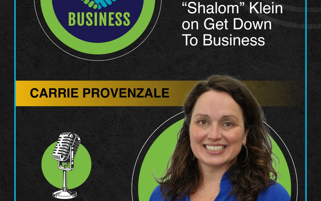 Turning Pointe Autism Foundation’s Executive Director, Carrie Provenzale interviewed by Shalom Klein on the Get Down to Business podcast!